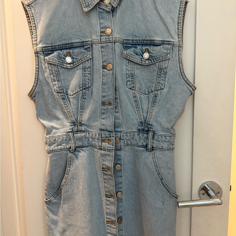 Zara Light Blue Denim Jacket